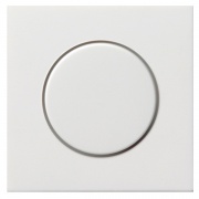 Накладка светорегулятора поворотного F100 Gira белый глянцевый