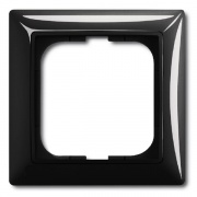 Рамка ABB Basic 55 1пост цвет черный (2511-95)