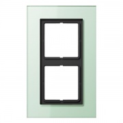 Рамка 2-ая Jung LS-Plus Стекло матовое