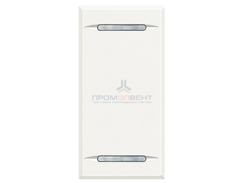 Axolute Клавиши без символа – 1 модуль, цвет белый