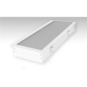 Светодиодный светильник "ВАРТОН" для гипсокартонных потолков 590*175*65мм 18ВТ 4000К 1/2