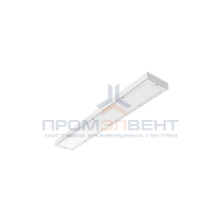 Светильник LED "ВАРТОН" медицинский накладной 1195*180*55 мм с опаловым рассеивателем  36 ВТ 6500К класс защиты IP54 с функцией аварийного освещения