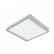 Светодиодный светильник "ВАРТОН" для гипсокартонных потолков 570*570*65мм 36 ВТ 6500К