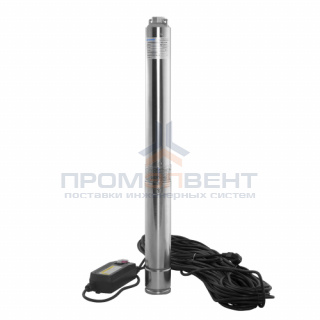 Насос скважинный Aquario ASP 1E-60-90 - 0,8 кВт (однофазный, Hmax 64 м, Qmax 50 л/мин, кабель 45 м)