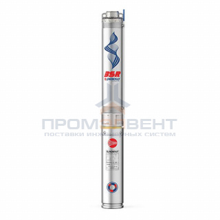 Насос скважинный Pedrollo 3SR 2/14 (0,37 кВт, Qmax 45л/мин, Hmax 50 м, 3x400В, кабель 1,5 м)