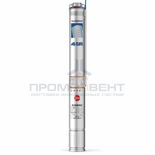 Насос скважинный Pedrollo 4SR 2/20-PD - 1,1 кВт (3x400 В, Qmax 60 л/мин, Hmax 130 м, кабель 1,7 м)