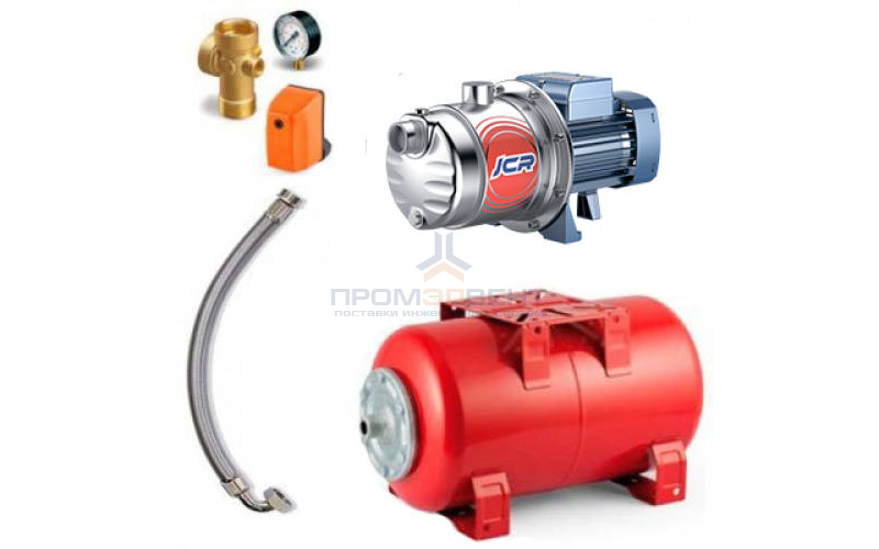 Насосная станция Pedrollo HYDROFRESH JCRm 1B-50 CL - 0,48 кВт (Qmax 60 л/мин, 1x230В)