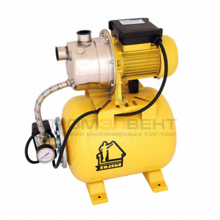 Насосная станция Хозяин НС-800 - 0,8 кВт (однофазный, Hmax 38 м, Qmax 50 л/м)