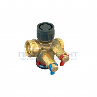 Вентиль балансировочно-регулирующий Oventrop Cocon QTZ - 1/2" (НР/НР, 90-450 л/ч, с ниппелями)