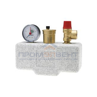 Группа безопасности котла WATTS KSG/PF30/ISO (ВР 1", в изоляции, Tmax 140°C, срабатывание - 3 бар)