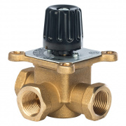 Клапан смесительный трехходовой STOUT - 2" (ВР, PN10, Tmax 110°C, KVS 40)