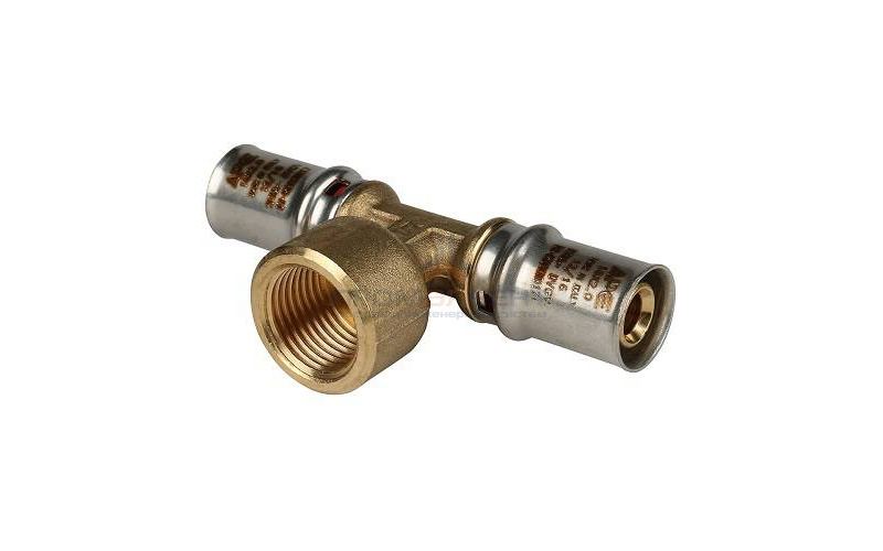 Тройник с переходом на внутреннюю резьбу STOUT - 32 x 1