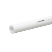 Труба полипропиленовая Fusitek SDR6 - 25x4.2 (PN20, Tmax 60°C, цвет белый, штанга 4м.)