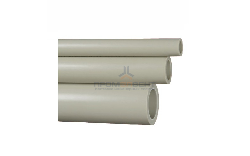 Труба полипропиленовая FV-Plast CLASSIC - 25×2,3 (PN10, штанга 4м, цвет серый)