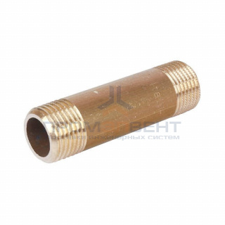 Удлинитель резьбовой STOUT - 3/4" длина 175 мм (НР/НР, латунь без покрытия)