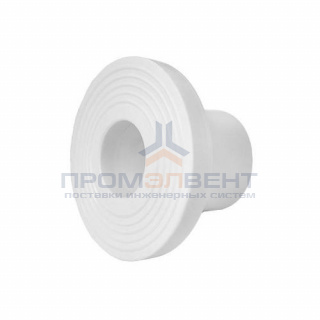 Бурт фальцевый Fusitek - 75 (для полипропиленовых труб под пайку, цвет белый)