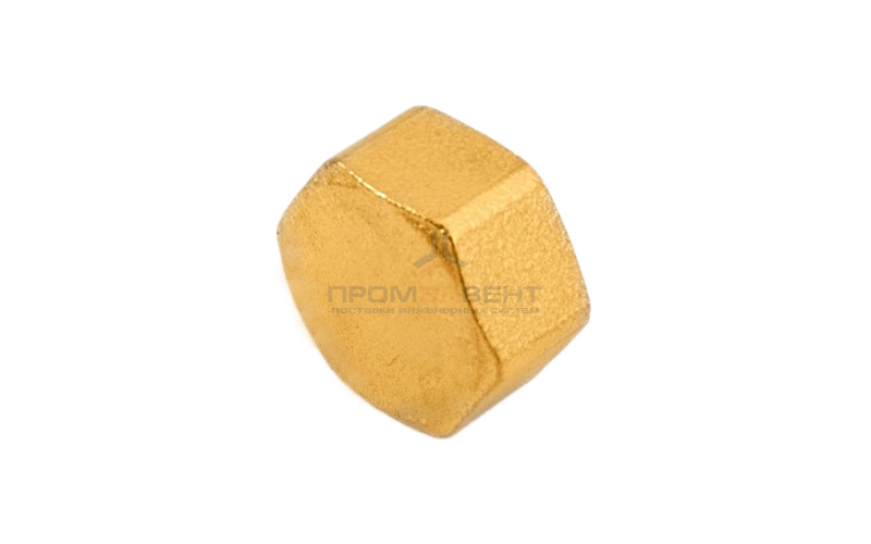 Заглушка латунная с внутренней резьбой STOUT - 2