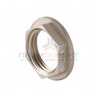 Контргайка VALTEC VTr.655 - 1"1/4 (резьбовая, латунь никелированная)