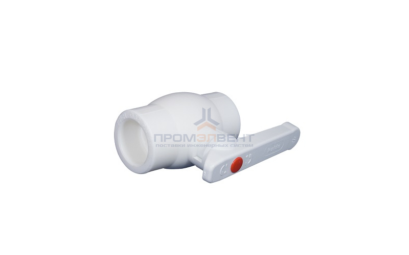 Кран шаровой KALDE - 50 (Пайка/Пайка, для полипропиленовых труб, ручка-рычаг)