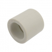 Муфта FV-Plast - 63 (для полипропиленовых труб под пайку, цвет серый)