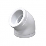Отвод 45° Fusitek - 32 (для полипропиленовых труб под пайку, цвет белый)