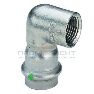 Отвод 90° Viega Sanpress Inox 2314.2 - 18 x 3/4" (нержавеющая сталь)