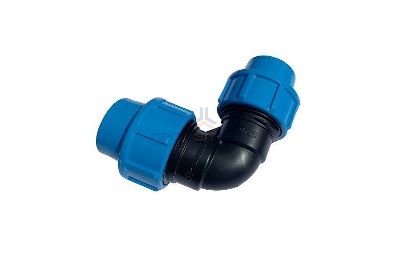 Отвод 90° ДЖИЛЕКС - 20 (винтовой, для труб ПНД)