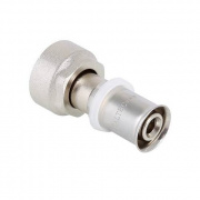 Переход на евроконус VALTEC VTc.712.NE - 16 x 3/4" (прессовой, для металлопластиковых труб)