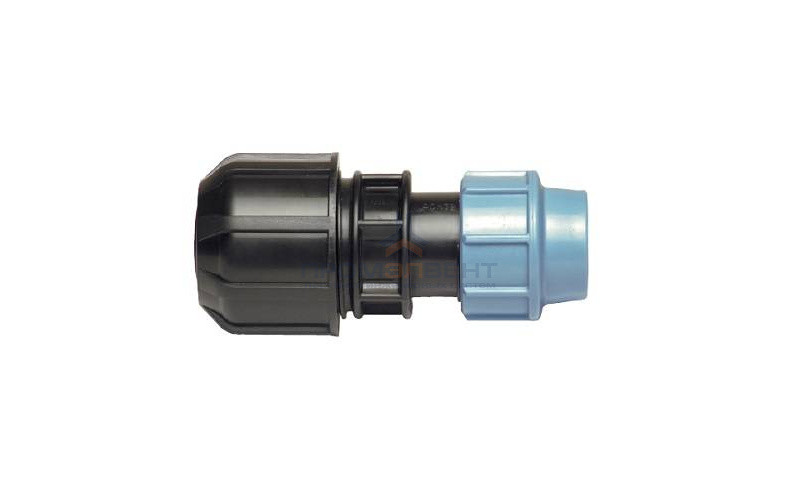 Переход на универсальное присоединение UNIDELTA 1033 - 20 x 20/27 (винтовой, для труб ПНД)