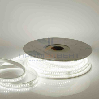 10-60 Светодиодная лента 220В, СТ, 12Вт/м, smd2835, 120д/м, IP65, 1200Лм/м, 15м, т/б, 3000К