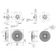 Вентилятор Ebmpapst A4D710-AL01-02 осевой 