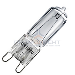 Лампа галогенная HCS CL 75W 220V G9 прозрачная