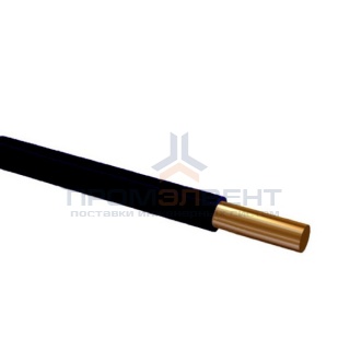 Провод установочный ПВ-1 (ПуВ) 2,5 черный ГОСТ 31947