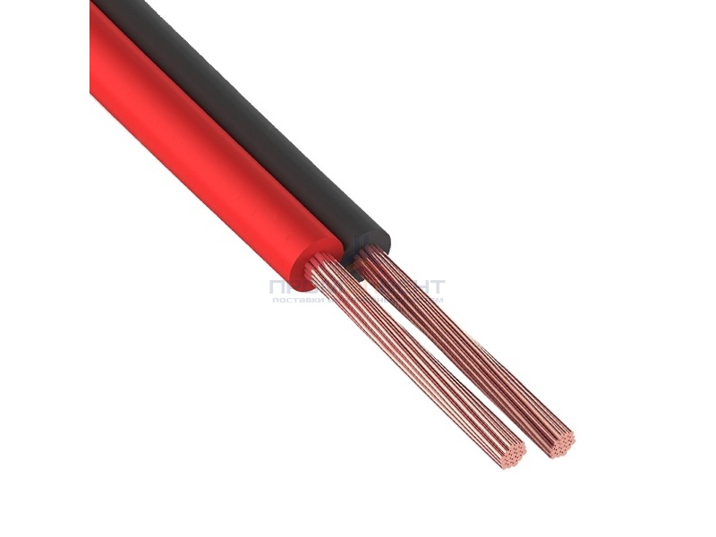 Кабель акустический 2х0,75 PROconnect красно-черный