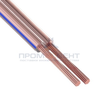 Кабель акустический 2х1,0 PROconnect BLUELINE прозрачный