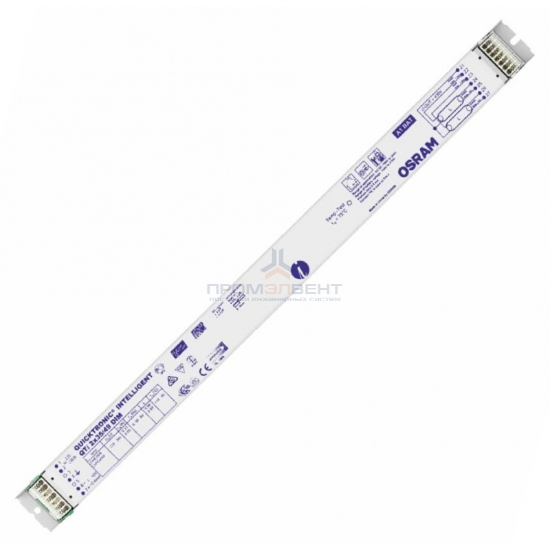 ЭПРА Osram QTi 2x35/49 DIM 1-10V диммируемый для люминесцентных ламп T5