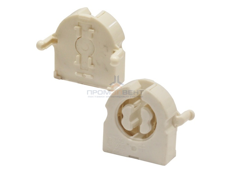 Патрон 47505 VS G13 торцевой на защёлках для ламп T8