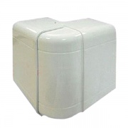 REA 100х55 Угол внешний изменяемый с задней стенкой  и разделителем ARC-LAN