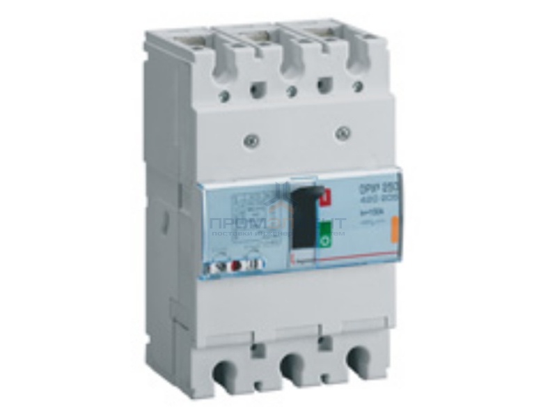 Автоматический выключатель Legrand DPX3 250 3P 160А 36kA (автомат)