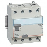 УЗО Legrand DX3 ВДТ 4П 63А 300мА тип A