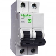 Автоматический выключатель Schneider Electric EASY 9 2П 50А С 4,5кА 230В (автомат)