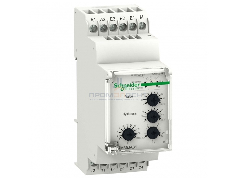 Реле контроля повышения и понижения тока 2-500MA Schneider Electric