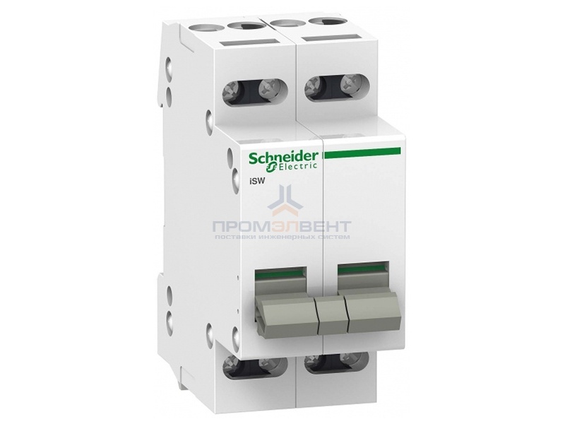 Выключател нагрузки iSW Acti 9 Schneider Electric 3П 32A (модульный рубильник)