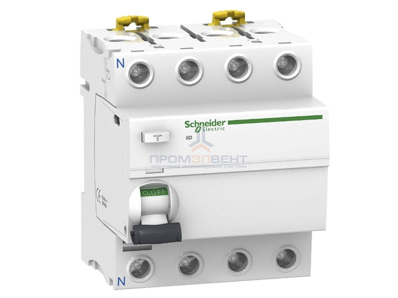 УЗО Acti 9 iID 4П 80A 300mA AC Schneider Electric