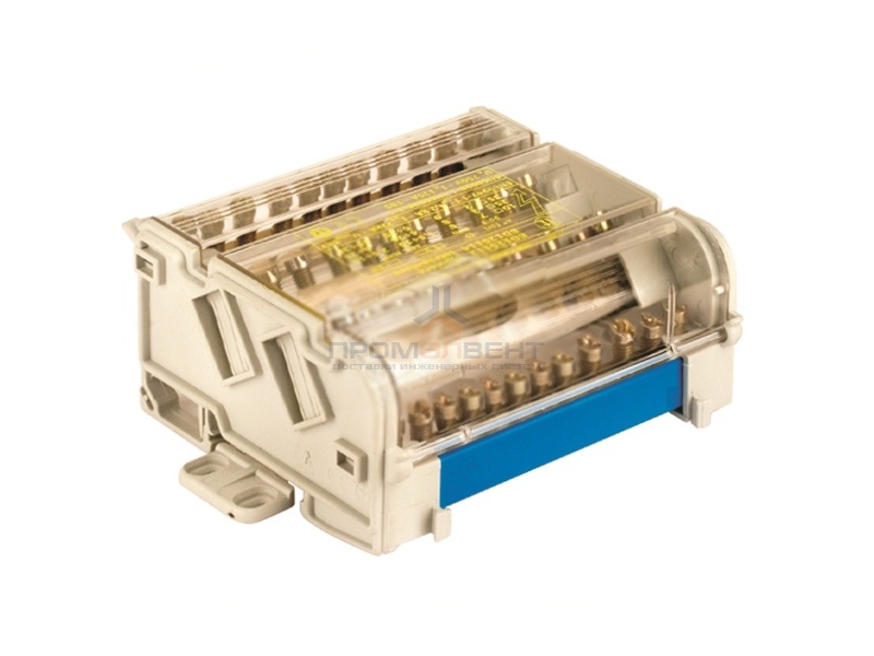 Блок распределительный на DIN рейку DKC 4р 160А, 8х7мм  2х9мм 1х12мм