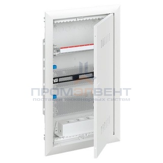 Шкаф мультимедийный с дверью с вентиляционными отверстиями UK636MV (3 ряда)