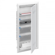 Шкаф мультимедийный с дверью с вентиляционными отверстиями UK648MV (4 ряда)